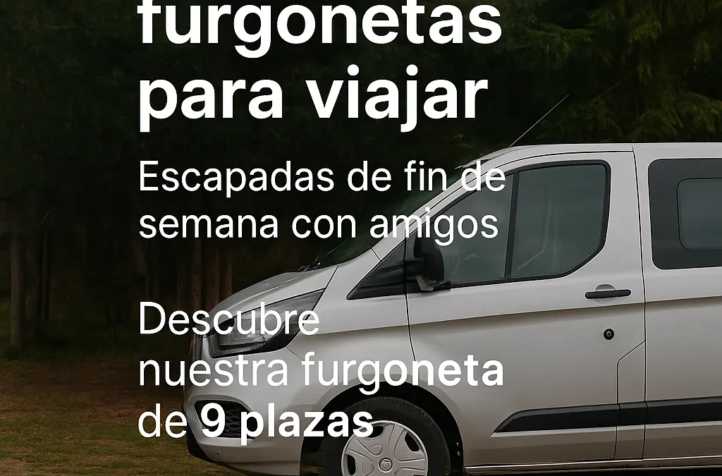 alquiler de furgonetas para eventos